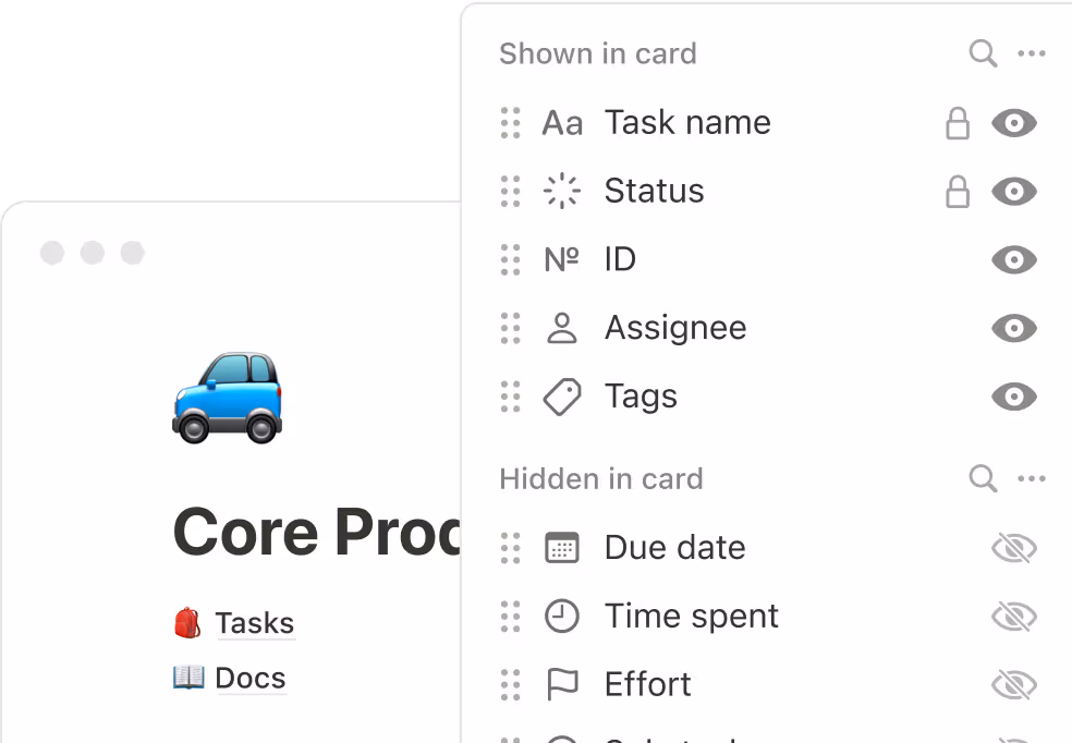 기능 데이터베이스 속성